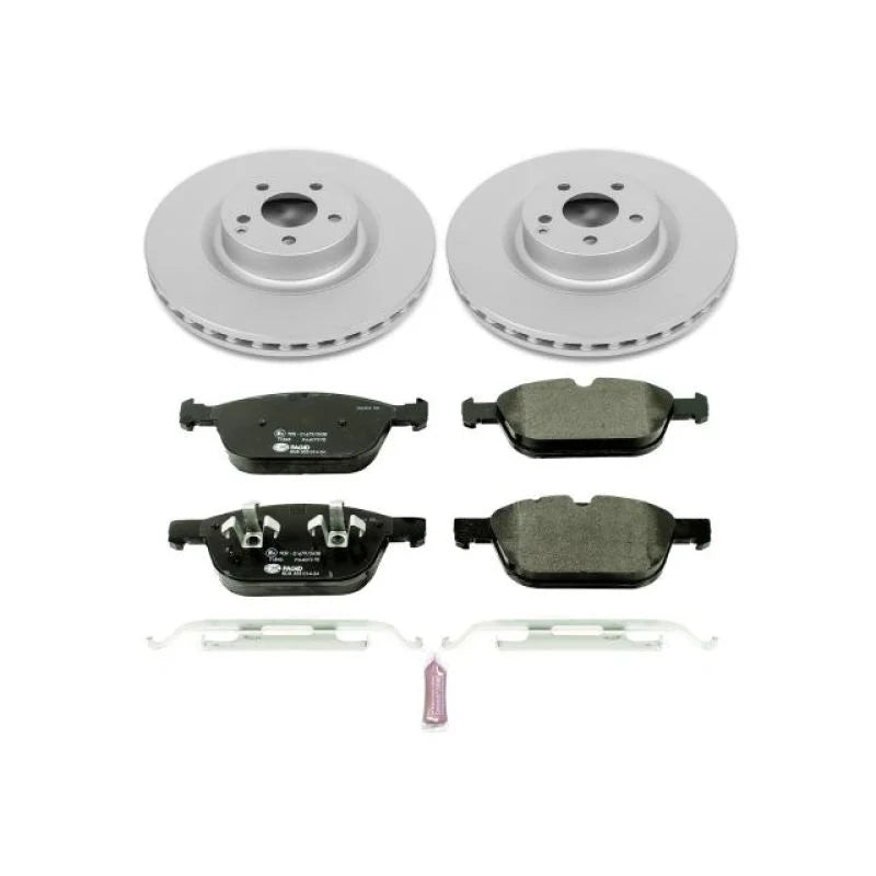 PowerStop Front Euro-Stop Brake Kit fits 2010-2015 Volvo XC60 - Main Product View