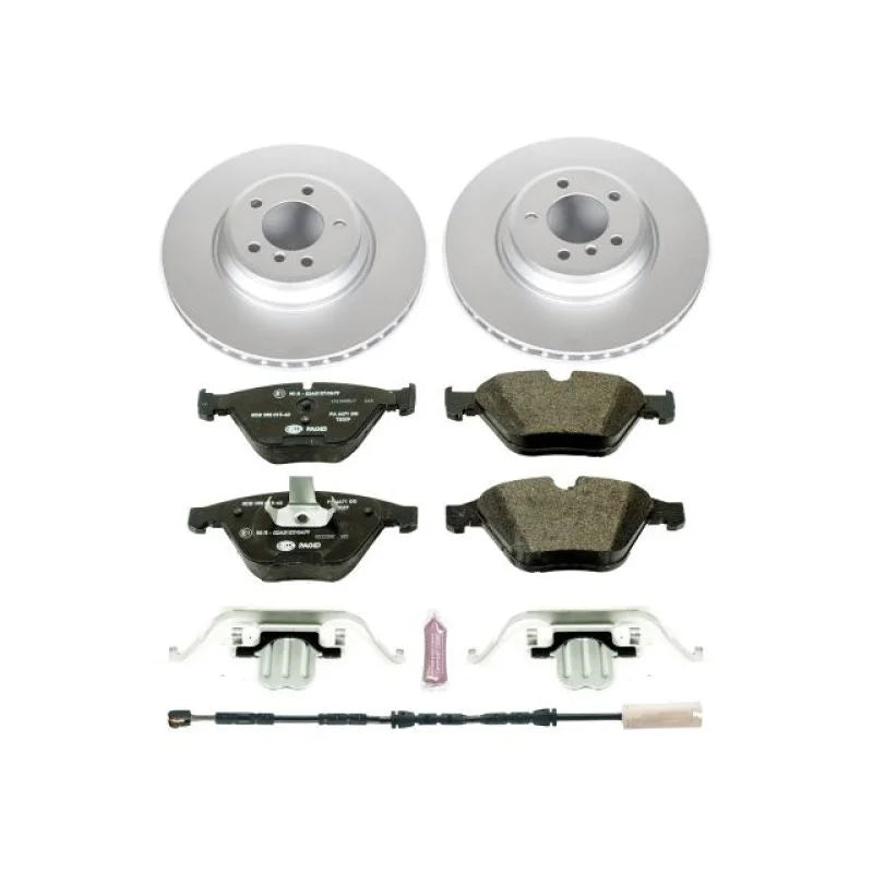 PowerStop Front Euro-Stop Brake Kit fits 2011 BMW 335D / 2011-2013 BMW 335I / 2013 BMW 335I xDrive / 2011-2013 BMW 335IS - Main Product Vie...
