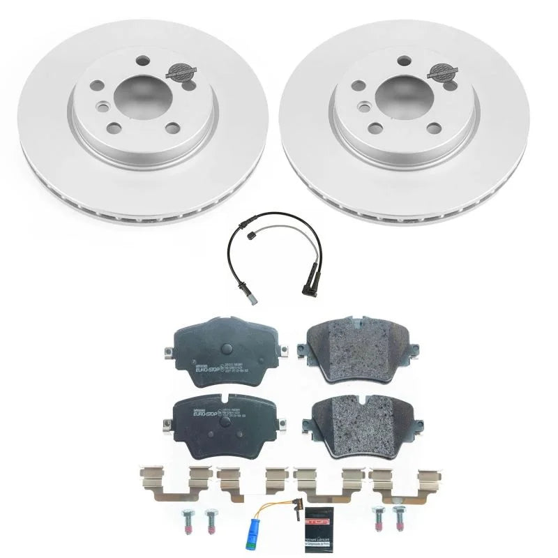 PowerStop Front Euro-Stop Brake Kit fits 2019 Mini Cooper Clubman - Main Product View