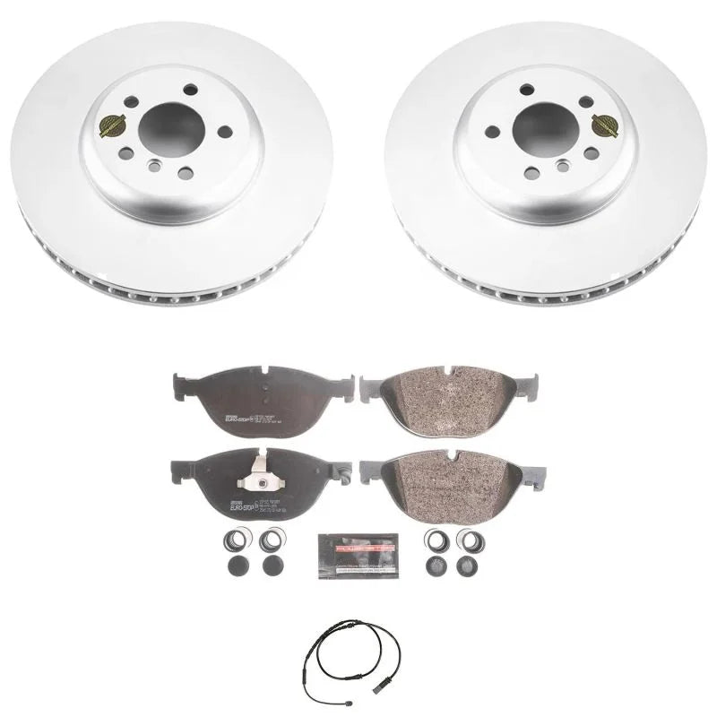 PowerStop Front Euro-Stop Brake Kit fits BMW 550I / 2010-2015 BMW 550I GT / 2010-2017 BMW 550I GT xDrive / 2010-2015 BMW 7...