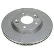 Load image into Gallery viewer, PowerStop Front Evolution Coated Rotor fits 2019-2024 Kia Forte - Side View