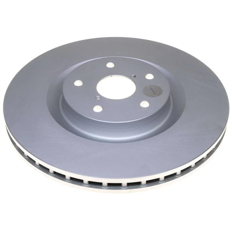 PowerStop Front Evolution Coated Rotor fits 2019-2024 Subaru Ascent - Installation View