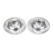 Load image into Gallery viewer, PowerStop Front Evolution Drilled &amp; Slotted Rotors - Main Product View