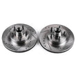 Load image into Gallery viewer, PowerStop Front Evolution Drilled &amp; Slotted Rotors - Main Product View