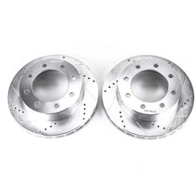 Load image into Gallery viewer, PowerStop Front Evolution Drilled &amp; Slotted Rotors - Main Product View