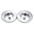 Load image into Gallery viewer, PowerStop Front Evolution Drilled &amp; Slotted Rotors - Pair fits 2001-2003 BMW 530I / 2000-2003 BMW 540I - Main Product View