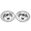 Load image into Gallery viewer, PowerStop Front Evolution Drilled &amp; Slotted Rotors - Main Product View