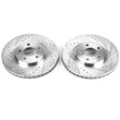 Load image into Gallery viewer, PowerStop Front Evolution Drilled &amp; Slotted Rotors - Pair fits 2001-2010 Chrysler PT / PT Cruiser - Main Product View