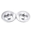 Load image into Gallery viewer, PowerStop Front Evolution Drilled &amp; Slotted Rotors - Main Product View