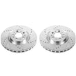 Load image into Gallery viewer, PowerStop Front Evolution Drilled &amp; Slotted Rotors - Main Product View