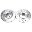Load image into Gallery viewer, PowerStop Front Evolution Drilled &amp; Slotted Rotors - Pair fits 2004-2015 Mazda 3 / 5 - Main Product View