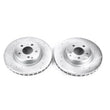 Load image into Gallery viewer, PowerStop Front Evolution Drilled &amp; Slotted Rotors - Main Product View