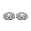 Load image into Gallery viewer, PowerStop Front Evolution Drilled &amp; Slotted Rotors - Pair fits 2006-2013 Suzuki Grand Vitara - Main Product View