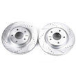 Load image into Gallery viewer, PowerStop Front Evolution Drilled &amp; Slotted Rotors - Pair fits 2007-2013 Nissan Altima - Main Product View