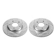 Load image into Gallery viewer, PowerStop Front Evolution Drilled &amp; Slotted Rotors - Pair fits 2010-2011 Kia Soul / Soul ! - Main Product View