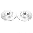 Load image into Gallery viewer, PowerStop Front Evolution Drilled &amp; Slotted Rotors - Main Product View