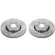 Load image into Gallery viewer, PowerStop Front Evolution Drilled &amp; Slotted Rotors - Pair fits 2016 Acura ILX / 2013-2023 Acura RDX - Main Product View