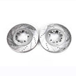 Load image into Gallery viewer, PowerStop Front Evolution Drilled &amp; Slotted Rotors - Main Product View