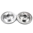 Load image into Gallery viewer, PowerStop Front Evolution Drilled &amp; Slotted Rotors - Main Product View
