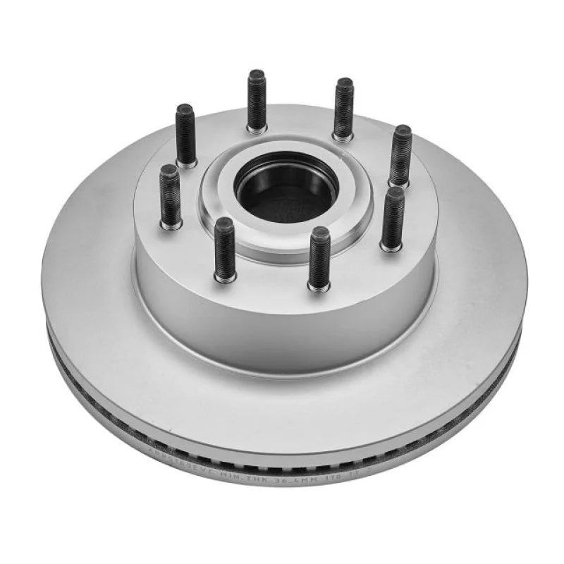 PowerStop Front Evolution Geomet Coated Rotor fits 2013-2024 Ford F-250 Super Duty / 2013-2024 Ford F-350 Super Duty - Sid...