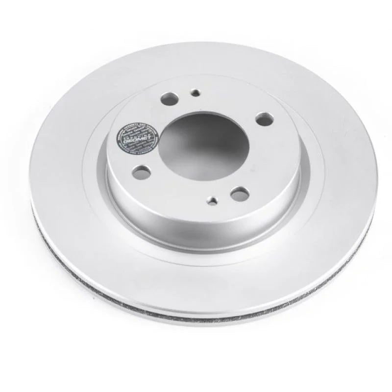 PowerStop Front Evolution Geomet Coated Rotor fits 2017-2024 Mitsubishi Mirage / Mirage G4 - Main Product View