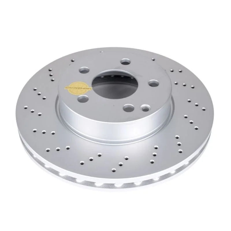 PowerStop Front Evolution High Carbon Geomet Coated Rotor fits 2008-2015 Mercedes-Benz C250 / C300 - Main Product View