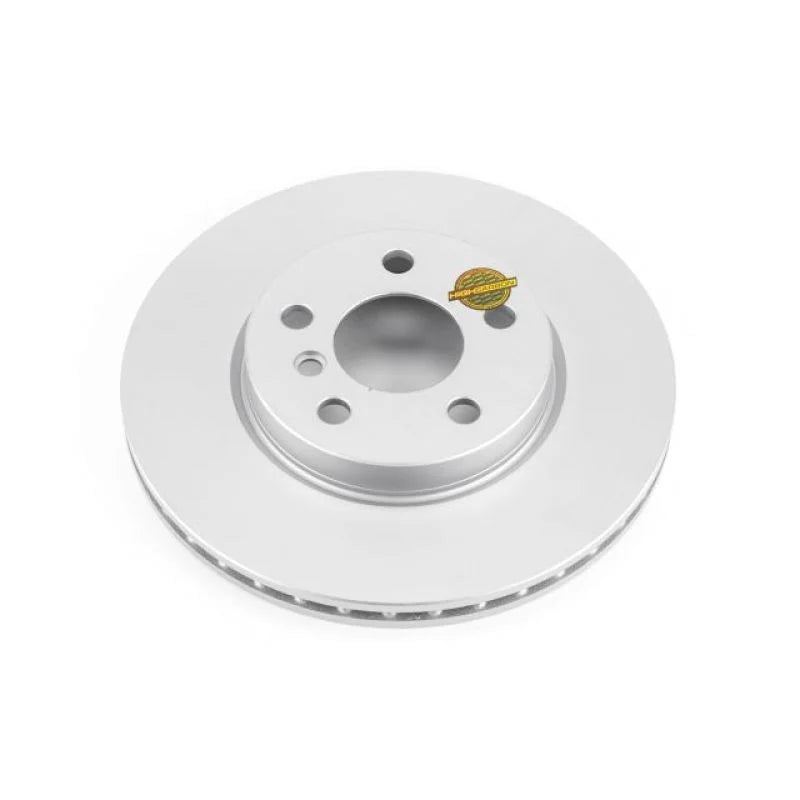 PowerStop Front Evolution High Carbon Geomet Coated Rotor fits 2014 2016-2021 Mini Cooper / Cooper Clubman - Main Product ...