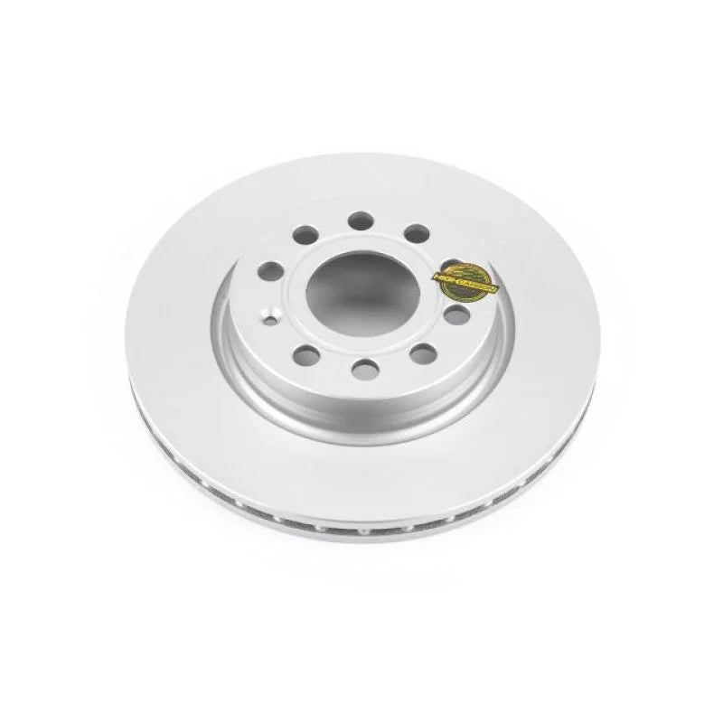 PowerStop Front Evolution High Carbon Geomet Coated Rotor fits 2014 Volkswagen Golf / 2011-2015 Volkswagen Jetta - Main Pr...