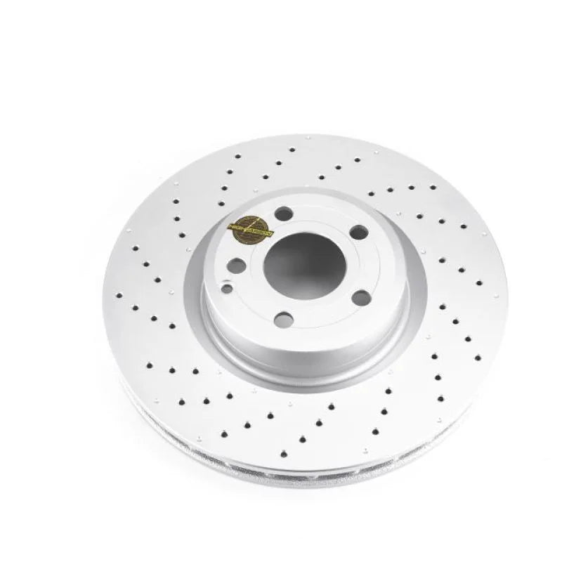 PowerStop Front Evolution High Carbon Geomet Coated Rotor fits 2015-2016 Mercedes-Benz SL400 / 2017-2020 Mercedes-Benz SL4...