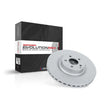 Load image into Gallery viewer, PowerStop Front Evolution High Carbon Geomet Coated Rotor fits 1997-2004 Porsche Boxster - Installation View