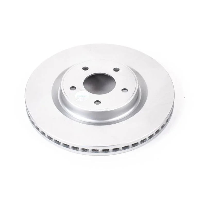 PowerStop Front Geomet Coated Rotor fits 2013 Infiniti JX35 / 2014-2024 Infiniti Q50 / 2017-2022 Infiniti Q60 / 2016 2017 ...