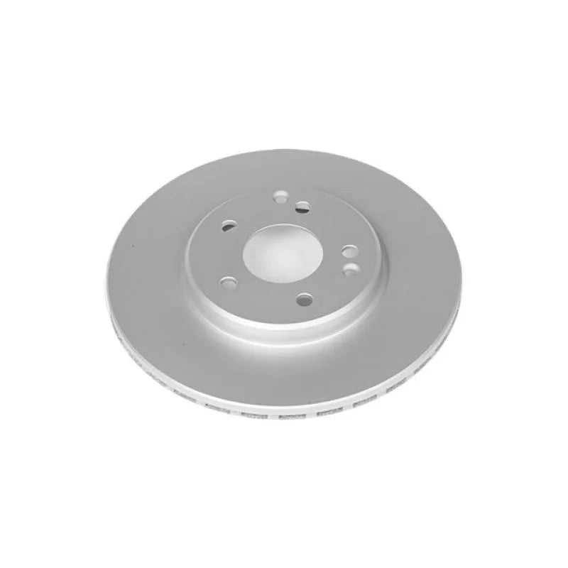 PowerStop Front High Carbon Geomet Coated Rotor fits 2004-2008 Chrysler Crossfire / 2003 Mercedes-Benz C230 / 2003-2005 Me...