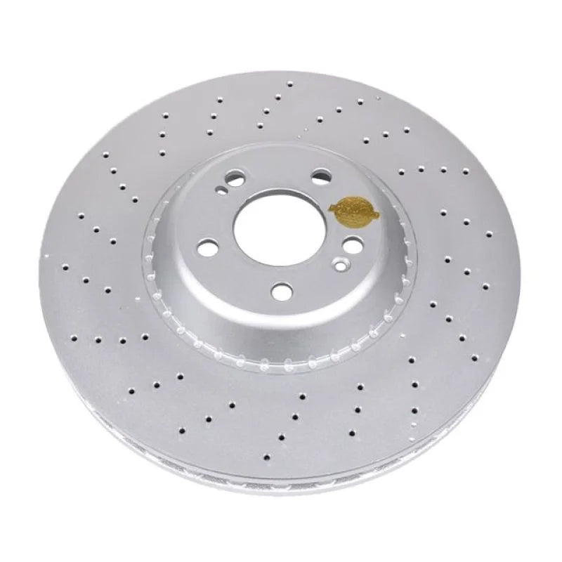 PowerStop Front High Carbon Geomet Coated Rotor fits 2017 Maybach S550 / 2018-2020 Maybach S560 / 2018-2020 Mercedes-Benz ...