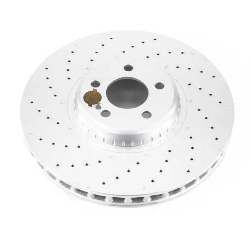 PowerStop Front High Carbon Geomet Coated Rotor fits 43 Mercedes-Benz C43 / 2017-2023 Mercedes-Benz C43 Amg / 2016 Mercede...