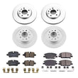 Load image into Gallery viewer, PowerStop Front &amp; Rear Z17 Coated Brake Kit fits 2020 Chevrolet Malibu L / Chevrolet Malibu
