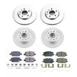 Load image into Gallery viewer, PowerStop Front &amp; Rear Z17 Coated Brake Kit fits 2021-2022 Chevrolet Malibu
