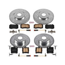 Load image into Gallery viewer, PowerStop Front &amp; Rear Z23 Evolution Brake Kit fits 2004 Mercedes-Benz C230 / 2003-2005 Mercedes-Benz C320 / 2005-2006 Mer...
