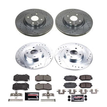 Load image into Gallery viewer, PowerStop Front &amp; Rear Z23 Evolution Brake Kit fits 2017-2020 Fiat 124 Spider Abarth / 2019-2020 Fiat 124 Spider Urbana / ...
