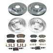 Load image into Gallery viewer, PowerStop Front &amp; Rear Z23 Evolution Brake Kit fits 2021 Hyundai Elantra LIMITED / 2021-2023 Hyundai Elantra SE