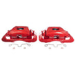 Load image into Gallery viewer, PowerStop Front Red Calipers - Pair fits 2003-2004 Audi A6 - Main Product View