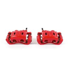 Load image into Gallery viewer, PowerStop Front Red Calipers w/Brackets - Main Product View
