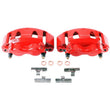 Load image into Gallery viewer, PowerStop Front Red Calipers w/Brackets - Main Product View
