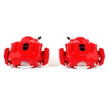 Load image into Gallery viewer, PowerStop Front Red Calipers w/Brackets - Main Product View