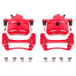 Load image into Gallery viewer, PowerStop Front Red Calipers w/Brackets - Pair fits 1998-2002 Honda Accord - Main Product View