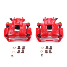 Load image into Gallery viewer, PowerStop Front Red Calipers w/Brackets - Pair fits 2002-2007 Mitsubishi Lancer - Main Product View