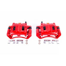 Load image into Gallery viewer, PowerStop Front Red Calipers w/Brackets - Pair fits 2003-2004 Dodge Dakota - Main Product View