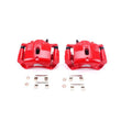 Load image into Gallery viewer, PowerStop Front Red Calipers w/Brackets - Pair fits 2003-2008 Honda Pilot - Main Product View