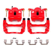 Load image into Gallery viewer, PowerStop Front Red Calipers w/Brackets - Main Product View