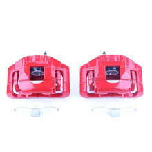 Load image into Gallery viewer, PowerStop Front Red Calipers w/Brackets - Main Product View