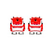Load image into Gallery viewer, PowerStop Front Red Calipers w/Brackets - Pair fits 2005-2010 Jeep Commander / Grand Cherokee - Main Product View